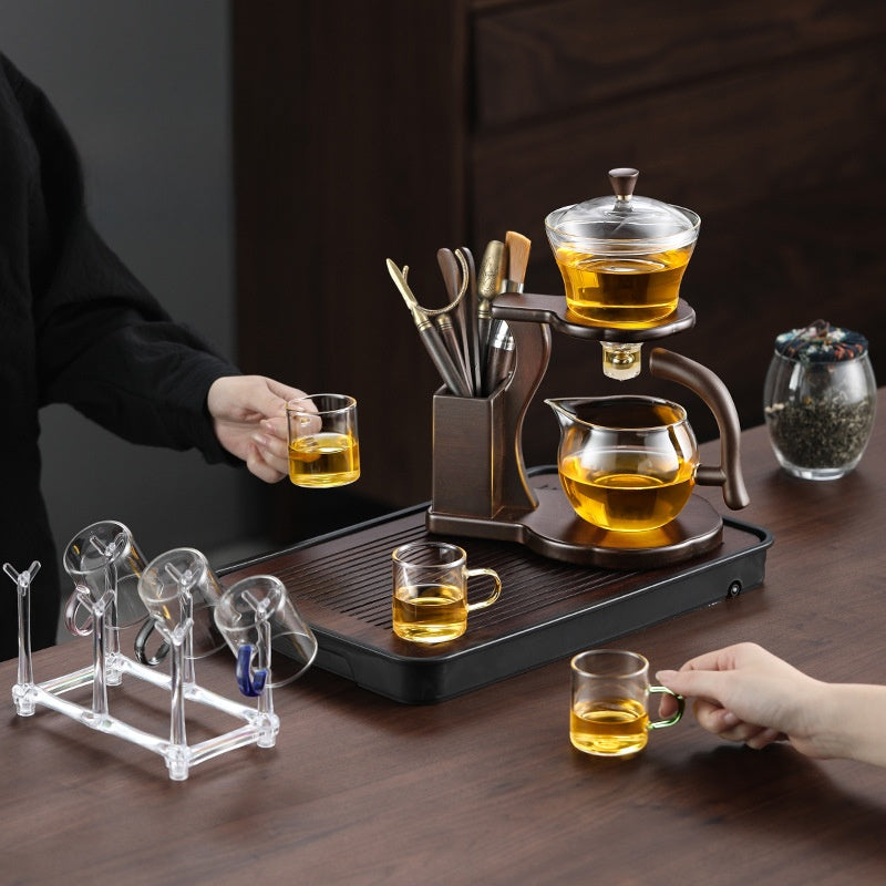 Magnetic Glass Teapot Set