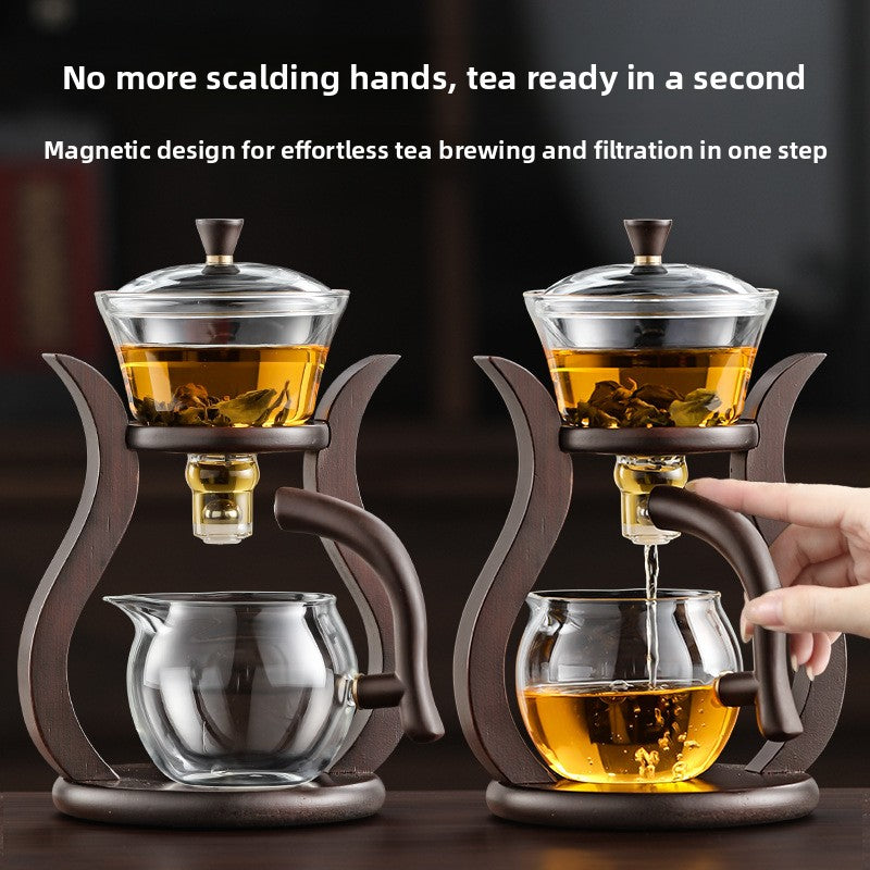Magnetic Glass Teapot Set