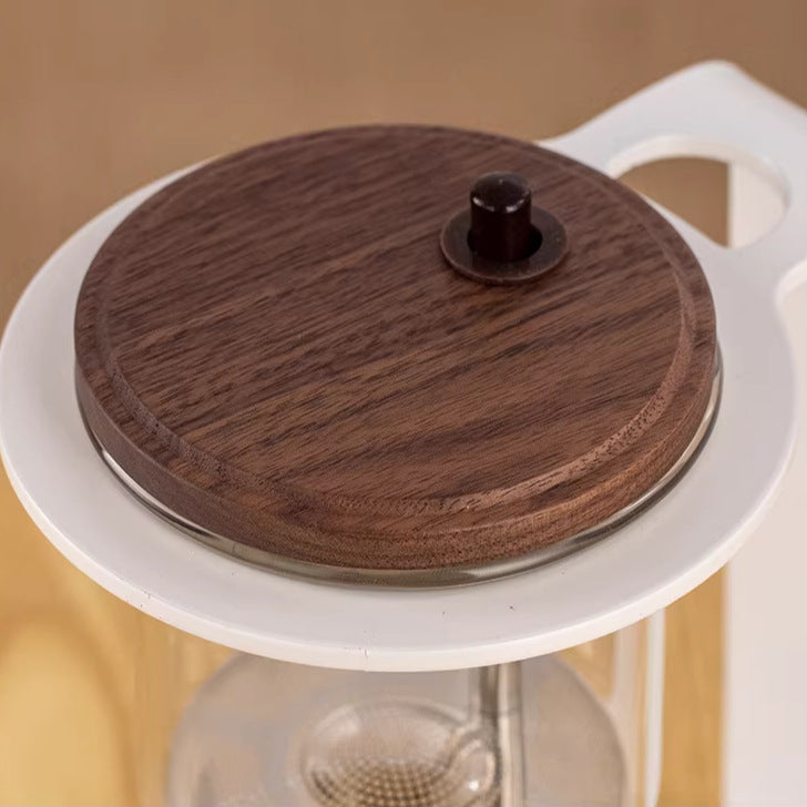 Press Glass Teapot with Floating Filter