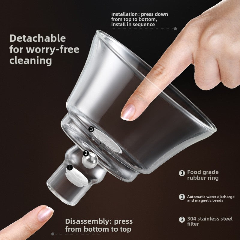 Magnetic Glass Teapot Set