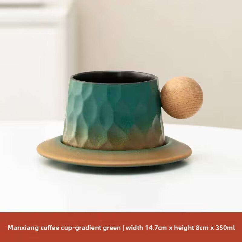 Vintage Ceramic Cup and Saucer Set