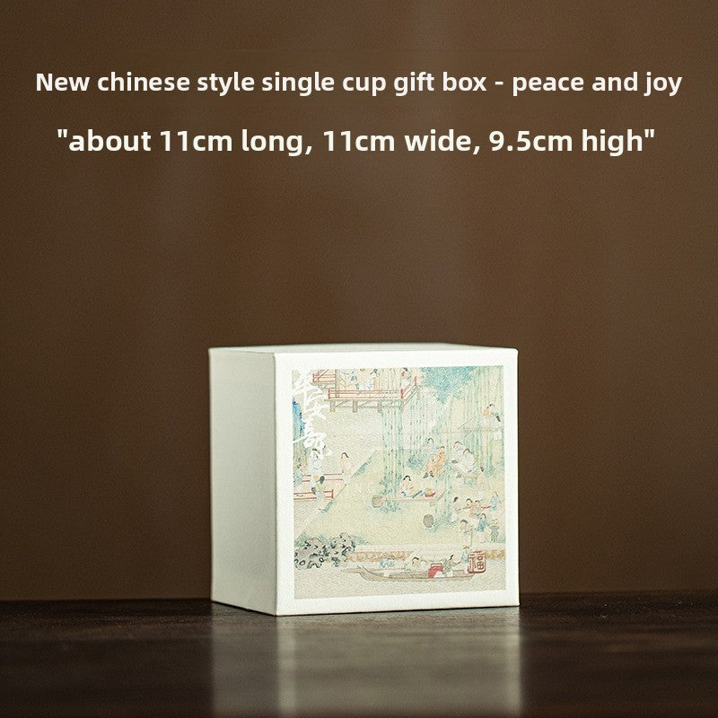 Ceramic Bamboo Style Tea Cups