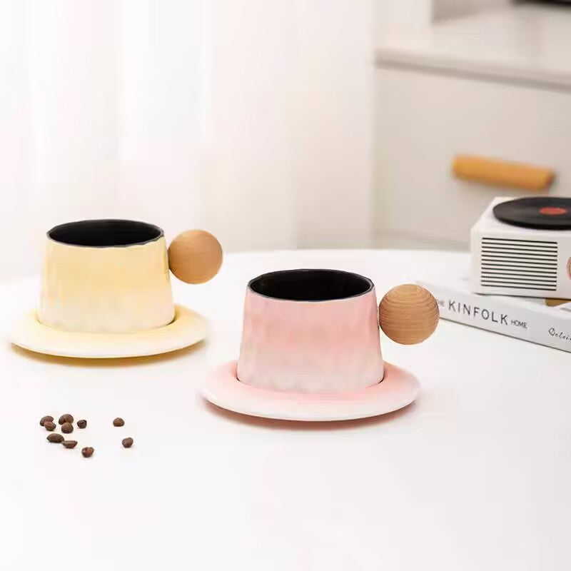 Vintage Ceramic Cup and Saucer Set