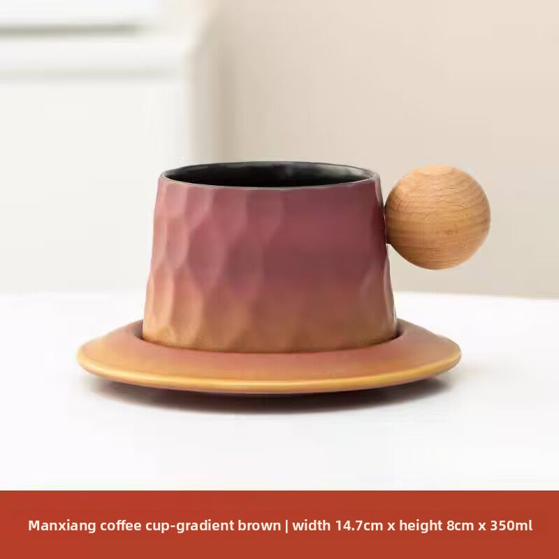 Vintage Ceramic Cup and Saucer Set