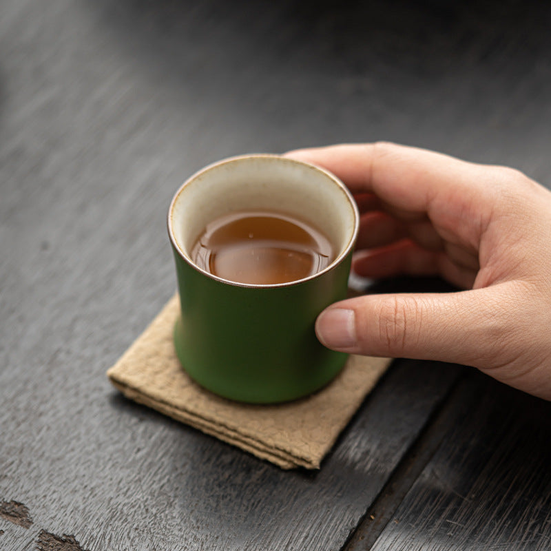 Ceramic Bamboo Style Tea Cups