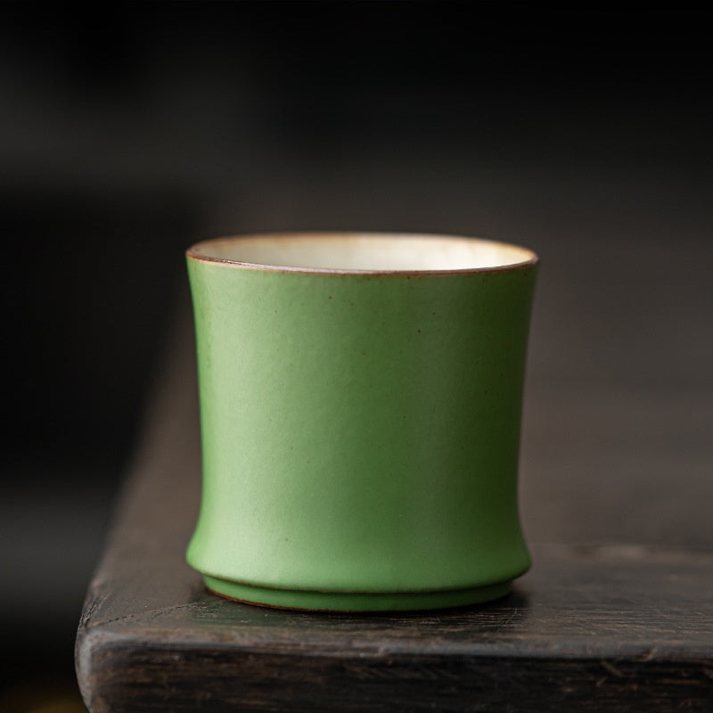 Ceramic Bamboo Style Tea Cups