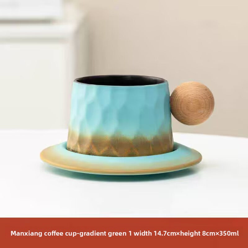 Vintage Ceramic Cup and Saucer Set